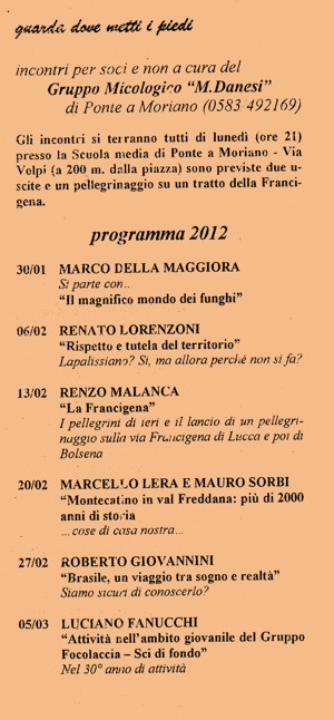 Programma Pag. 1